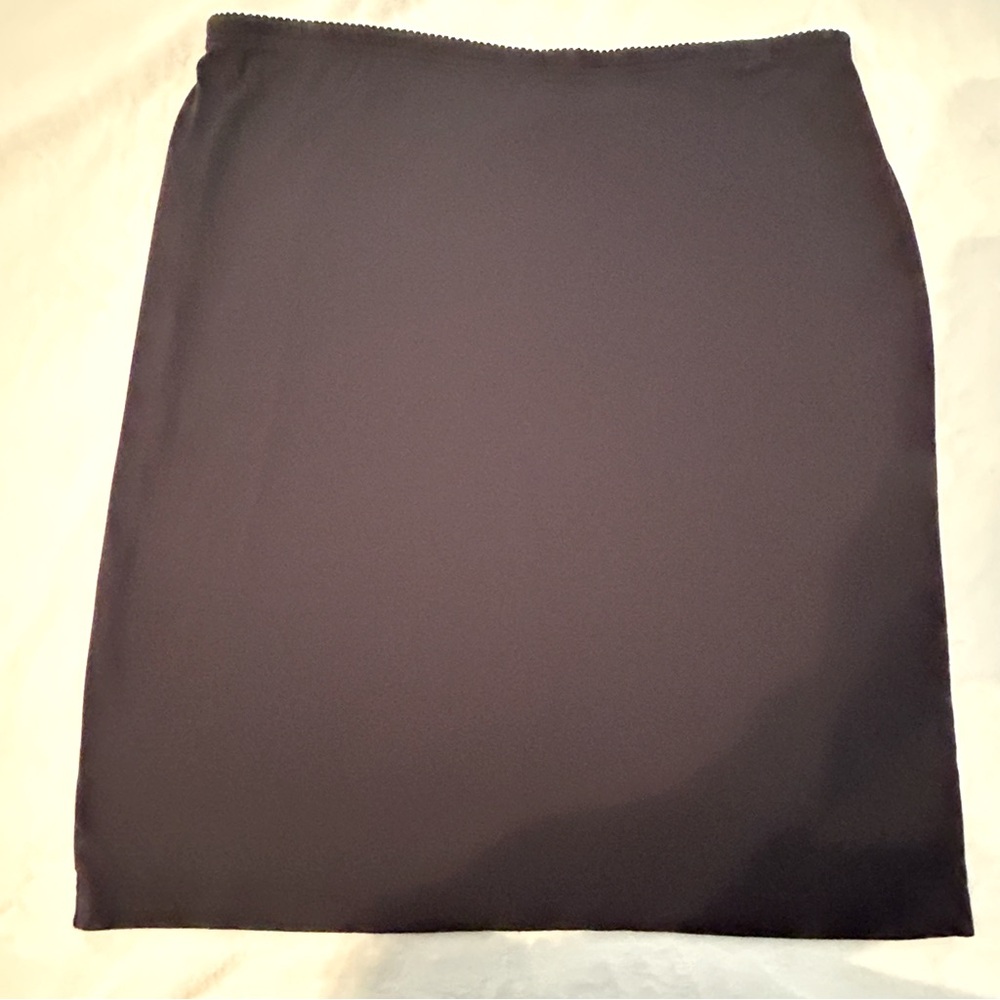J.Jill Wearever Navy Stretch Pull On Skirt Size XL